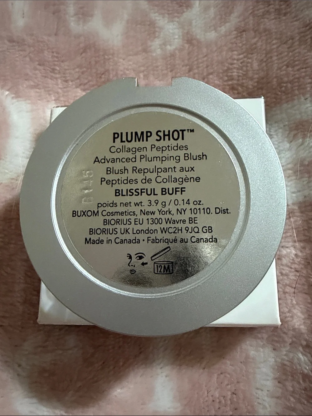 Buxom Plump Shot Advanced Plumping Blush - Blissful Buff